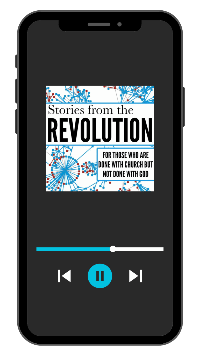 Stories from the Revolution podcast, iphone player image