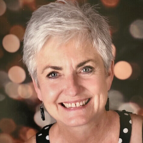 smiling woman, Carol Vinzant, LK10 facilitator